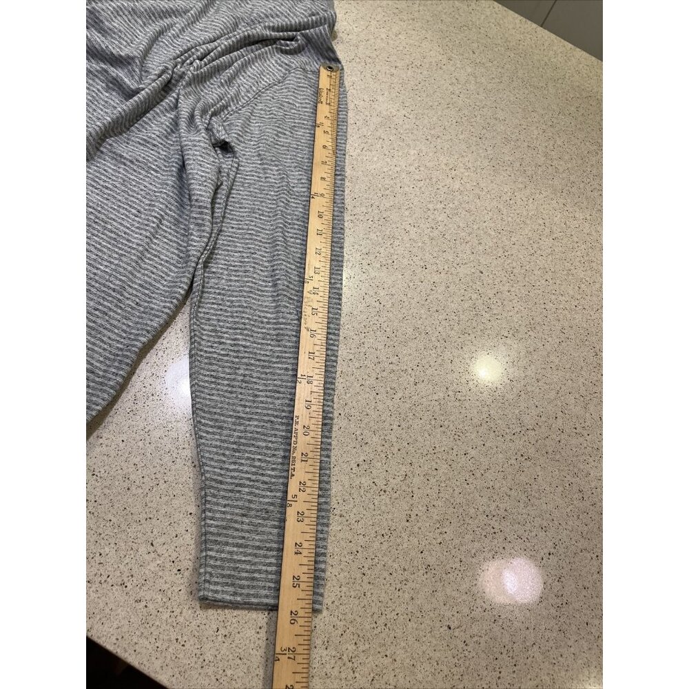 BRAND NEW Johnnie O Hanging Out 1/4 Zip Sweater, Mens Large Heather Gray Stripe - Picture 10 of 11